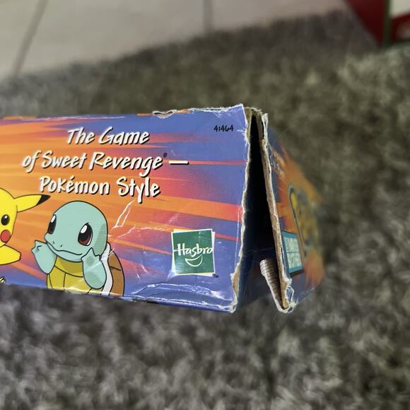 Pokemon Vintage 2000 Sorry Board Game Toy Gotta Catch Em All! Pikachu Pika - Picture 15 of 16